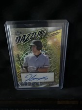 2023 Leaf Vivid Jacob Gonzalez Auto Dazzling Performers Gold Mojo  1/1 DP-JG1