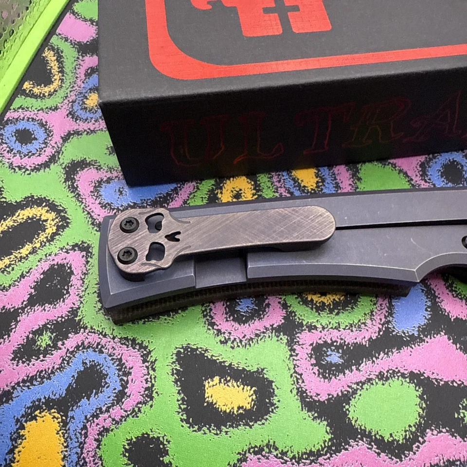 Chaves Liberation 229 Frame Lock Green Micarta BHQ /Whatnot Exclusive - Image 2 of 4
