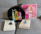 1961 Vintage Barbie TM Hat Box Case & Extras Lot