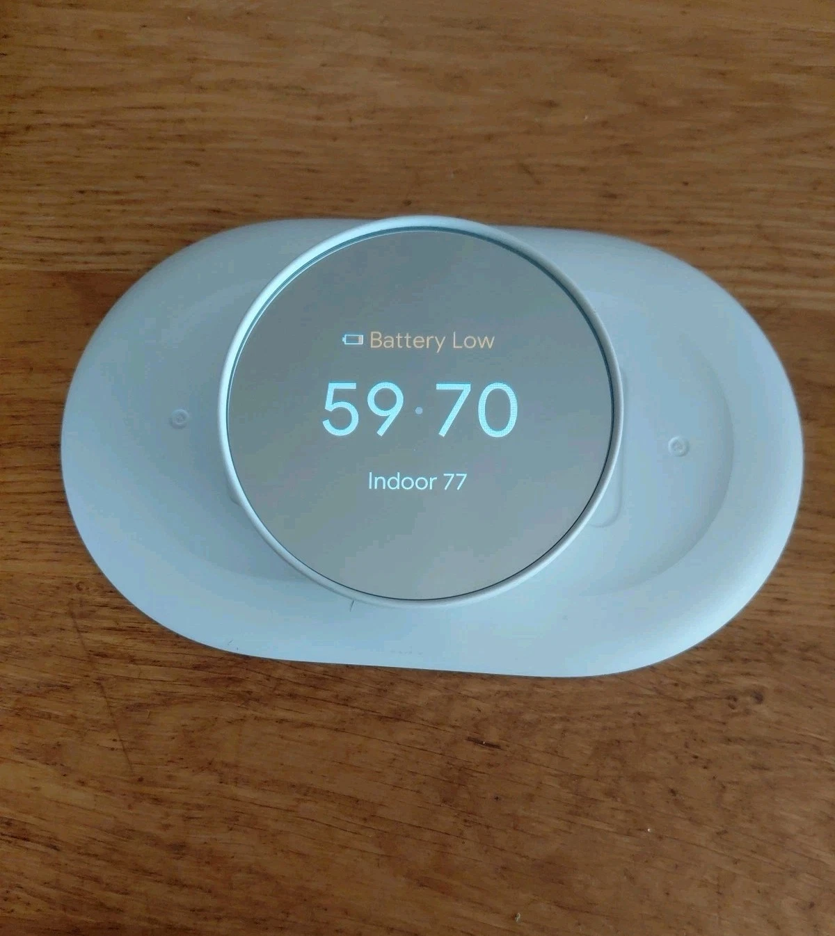 Google Nest Thermostat Programmable Model G4CVZ Programmable Wi-Fi Smart White