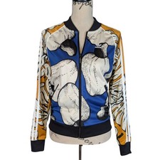 Adidas Originals x FARM Rio Graphic Track Jacket Women s Size XS Zip Up