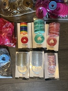 LOT SALE Huge Asrtmt Of Happy Planner Plastic Expander Discs Many Szs And Colors