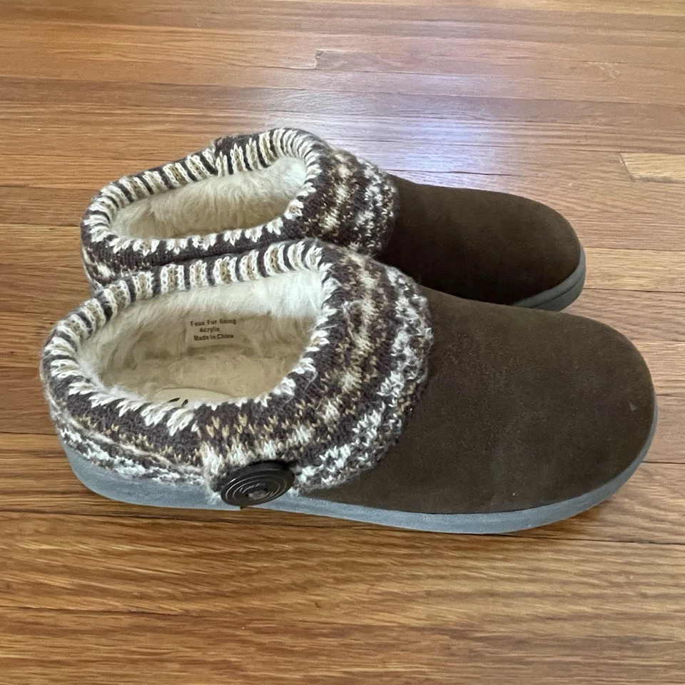 Zapatillas marrones con zueco cuello Clark nuevas sin etiquetas talla 8 Foto 3 de 4