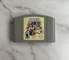 Paper Mario (Nintendo 64, 2001) - Authentic Cartridge & Tested