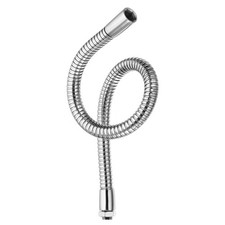 15.7" Gooseneck Metal Hose, 1Pcs M10 Fine Thread DIY Equipment, Silver Tone