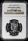 2001-S Kennedy Proof Half Dollar 50c NGC PF 69 Ultra Cameo