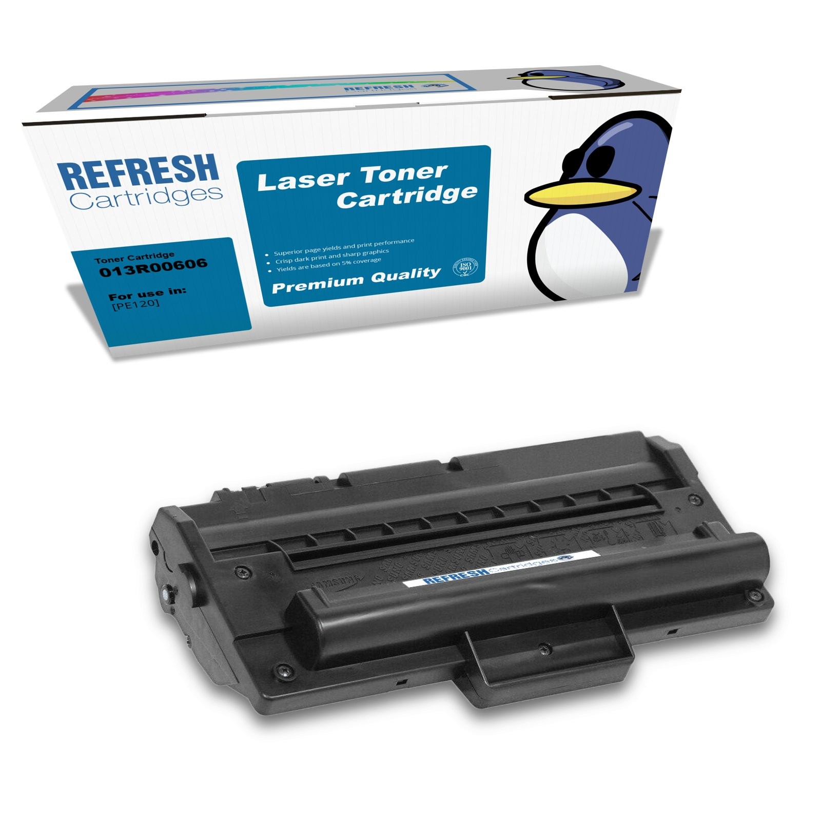 Refresh Cartridges Black 013R00606 Toner Compatible With Xerox Printers