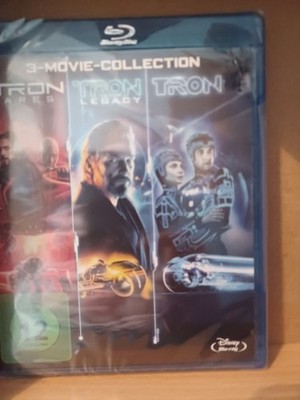 TRON TRON LEGACY TRON Ares Bluray 3-Movie-Collection