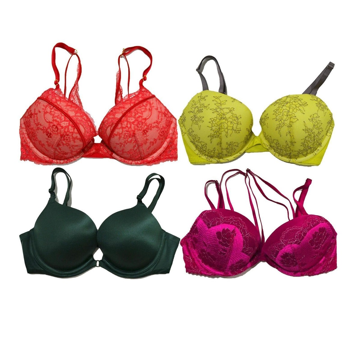 の Victoria's Secret Womens Bra Push Up Padded Very Sexy Floral Lace