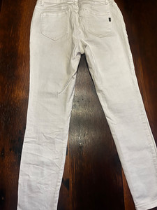 Ladies White 1822 Brand Size 6 Light Stretch Slim Fit Jeans