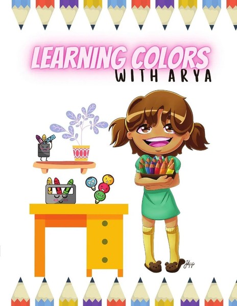 Rajesh Narine | Learning Colors With Arya | Taschenbuch | Englisch (2020)-image