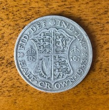 King George VI Half Crown Coin 1933 Great Britain Silver