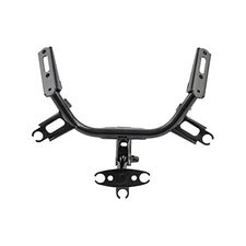For  Motorcycle Headlight Bracket Upper Fairing Stay Black Iron Replacement