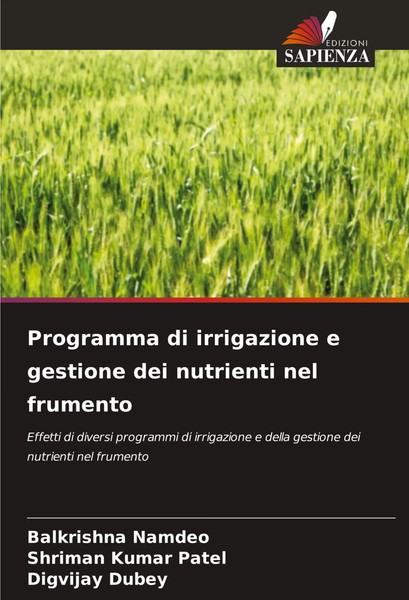 Balkrishna Namdeo (U. A.) | Programma Di Irrigazione E Gestione Dei Nutrienti...-image