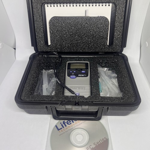 Lifeloc FC10 Plus Electronic Breathalyzer Digital Alcohol Breath, Silver/Black