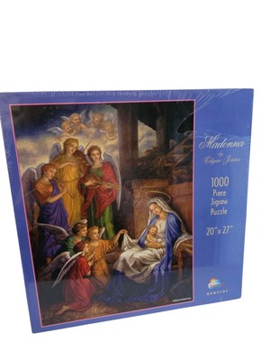 Vintage MADONNA Angels 1000 Pc Jigsaw Puzzle Edgar Perins 20 x 27 SunsOut 1999