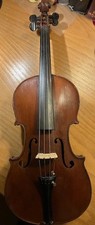 Vintage 4/4 Violin 1721 Strad 'Lady Blunt' Copy in Playable Condition w Case