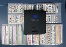 Creative Memories Binder with 20 Dbl Sided Inserts w/ Stickers For Scrapbooking