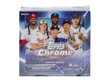 2023 TOPPS CHROME UPDATE SAPPHIRE BASEBALL BOX