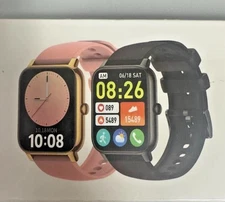 P90 Smart Watch Fitness Tracker, 1.85" TFT Display, IP68 Waterproof