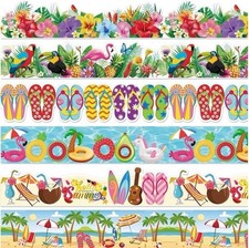 118ft Bulletin Board Border Classroom Border, Summer Hawaiian