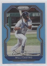 2021 Panini Prizm Tier III Carolina Blue Prizm Willi Castro #234 0zd3