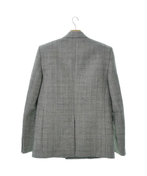 Saint Laurent Paris giacca uomo sartoriale tweed grigio L 100% lana usata