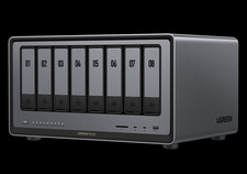 UGREEN DXP8800 PLUS 8-Bay NAS 192TB USB-C USB 3.2 Firewall Encryption