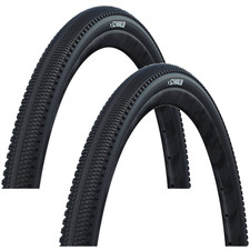 Pack of 2 Schwalbe G-One Comp Tire - 700 x 45, Clincher, Wire, Black, Active