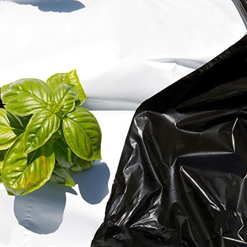 tenax Black White Cover 1,40x10 m Bianco/Nero, Film Antierbacce per Pacciamatura