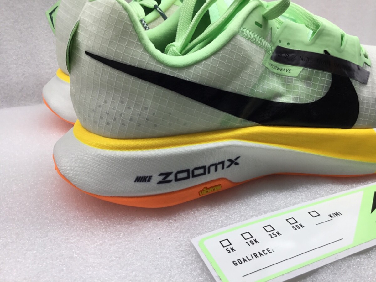 NIKE ZoomX Ultrafly Trail Hiking Running Shoes Mens 8.5 Womens 10‎ White Green Road Trail Run | Nike ZoomX Ultrafly Trail Multi Tester  main image 3
