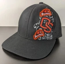 Oregon State Beavers OSU Black Zephyr Fit Flex-fit Hat Size M/L