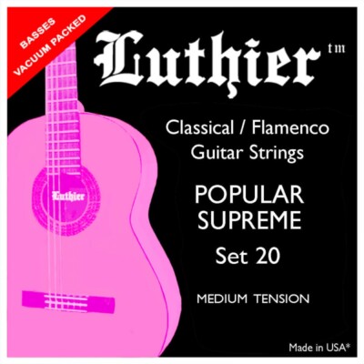 LUTHIER Classical Flamenco Guitar Saiten SATZ Konzert- und Flamenco- Gitarre