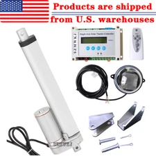 1KW Solar Tracker-Single Axis Solar Tracking System W/ 12V DC 8" Linear Actuator