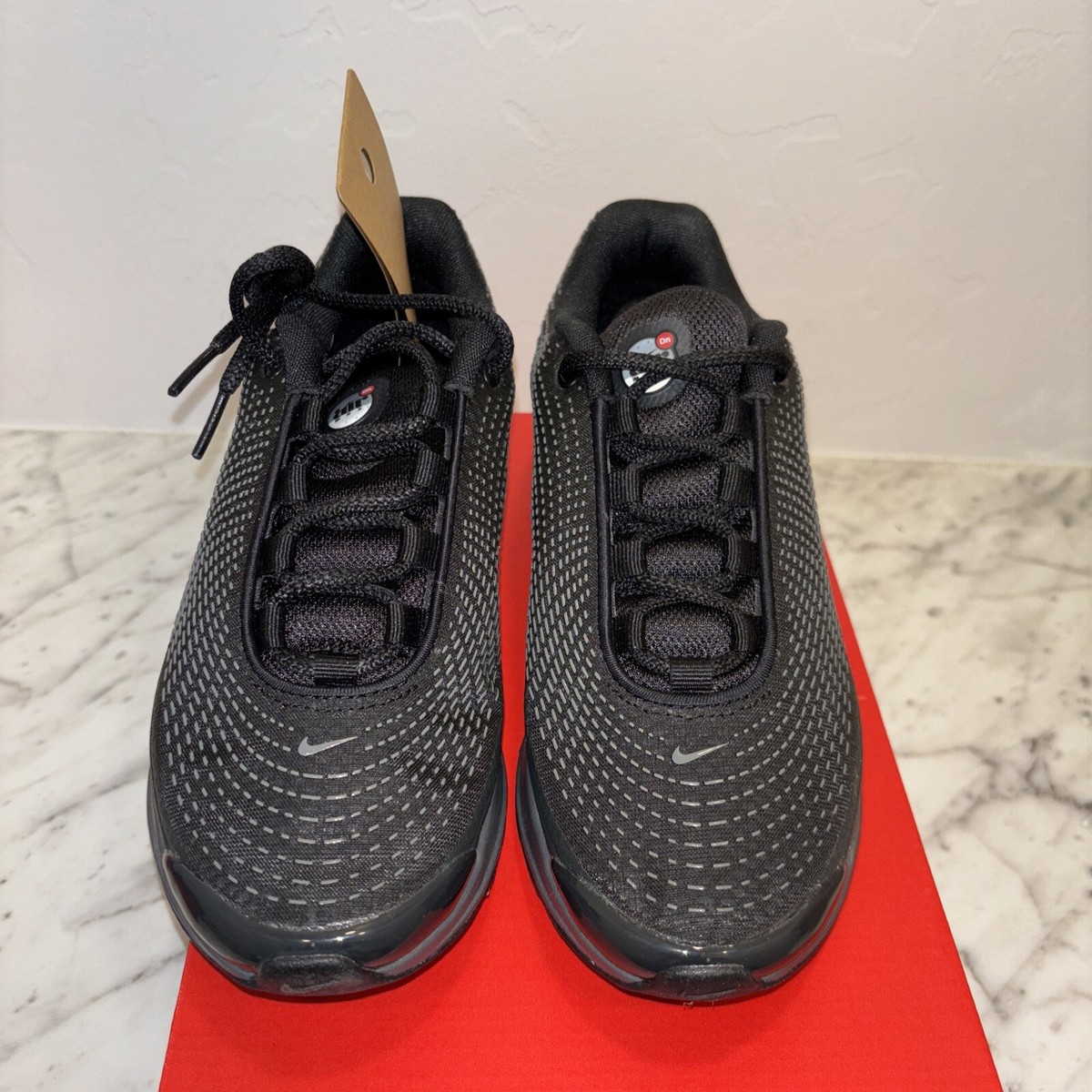 Women's Size Nike Air Max DN All Night Black Running Shoes