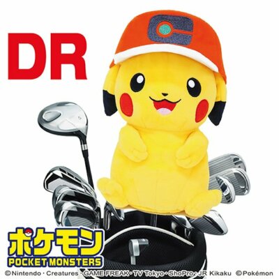 Pikachu Cap Ver Driver Head Cover Golf Pokemon New Japan Anime Doll Ebay