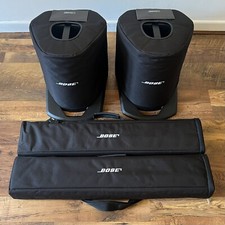 Two Bose L1° Compact Portable Line Array Speaker Sound System