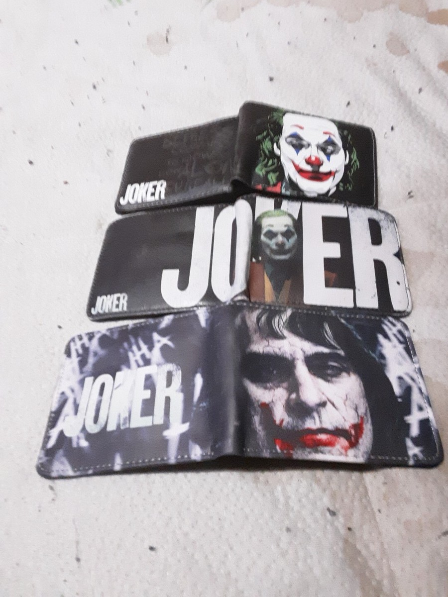 NEW-Joker Brand Wallet-Joker~FU Leather, lCard Holder Bi-Fold W