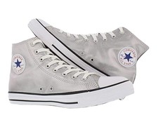converse silver sneakers