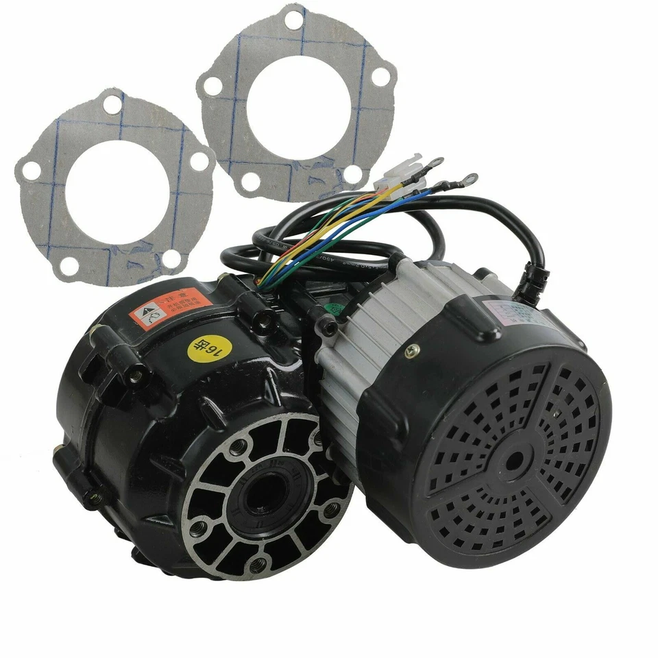 1000W Brushless Differential Motor,Rear Axle, Snow Sand Tracks for E ATV Go Kart - image 3 of 4
