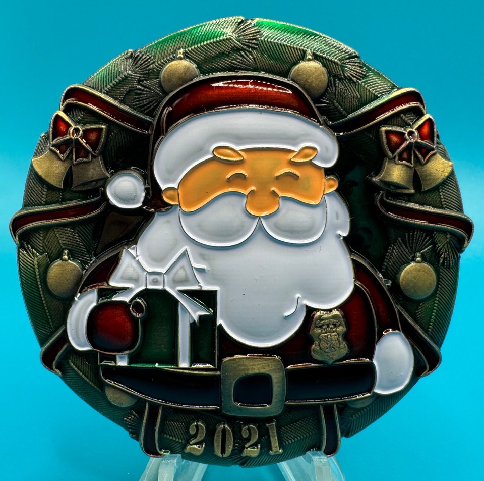 Baltimore Maryland Police Department Officer Toys for Tots 2021