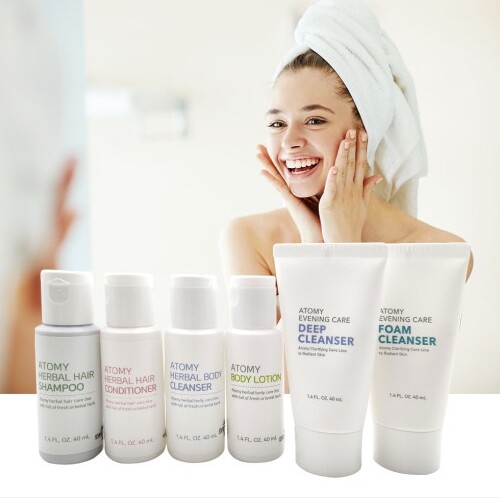 ATOMY Cleansing Travel Kit 6 Items Supply Happiness K-Beauty from