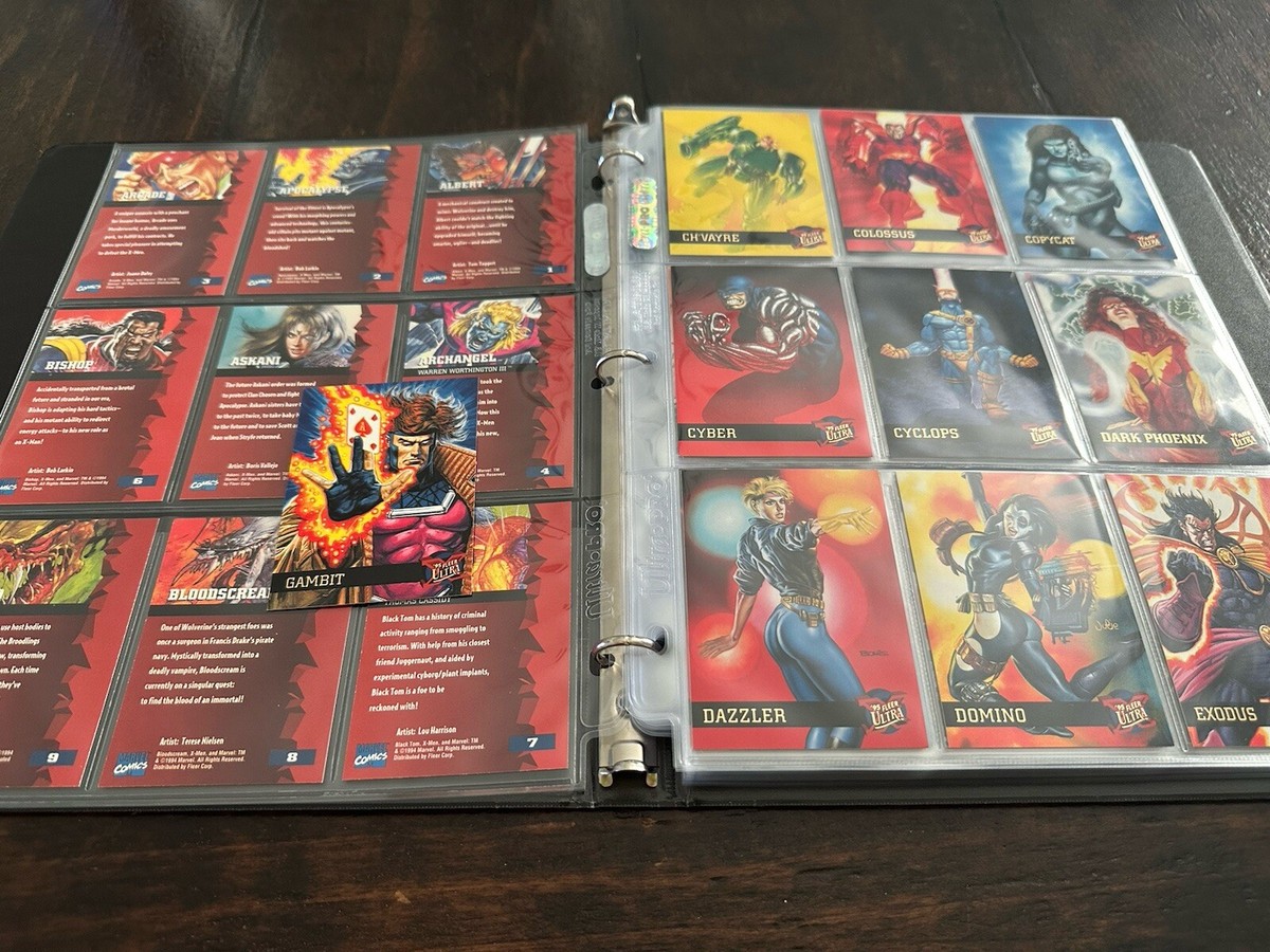 1995 Ultra X-Men COMPLETE SET With Spring Break Cards!!! | eBay