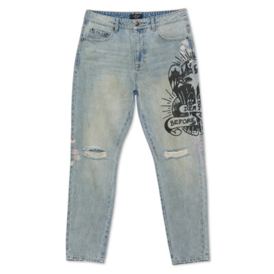 Ed Hardy Eagle Slim Taper Jean - MEHD8301-1
