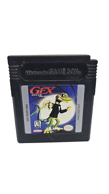 Gex Enter The Jecko Nintendo Game Boy Cartridge