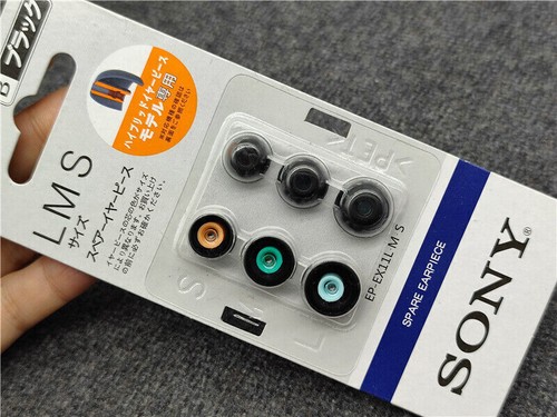 Headphones / Earbuds Earphone spare earpiece earplug EP-EX L/M/S For Sony - Zdjęcie 3 z 4