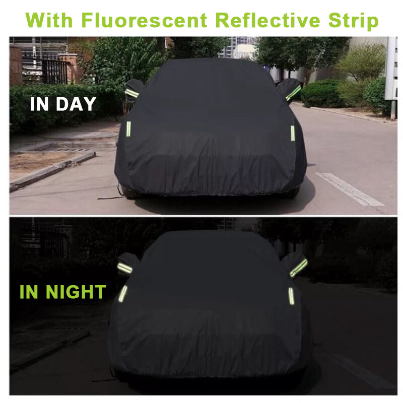 S Car Cover Waterproof All Weather for car, Full car Cover Rain Sun Protective