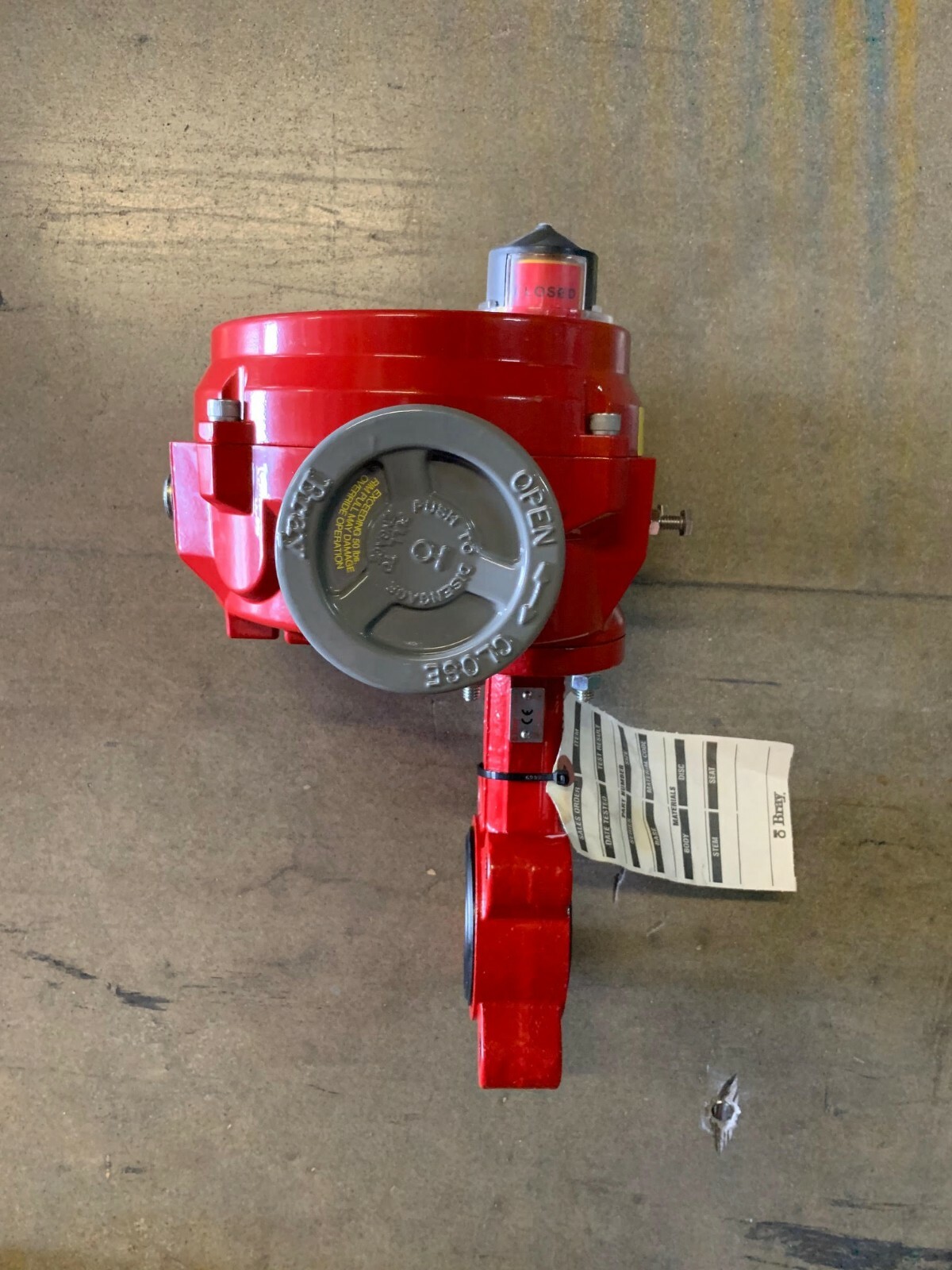 Bray 700061113D0536/F, Series 70, Electric Actuator, New + 2