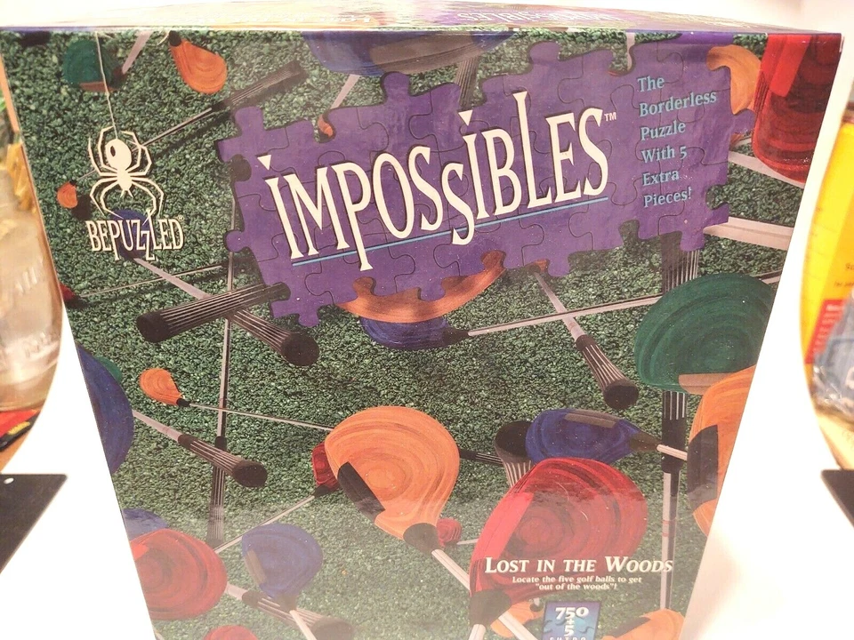 Rompecabezas Impossibles LOST IN THE WOODS 750 + 5 piezas desconcertados Foto 2 de 4