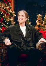 Actor Matthew Modine On Leno 1995 Old Television Photo
